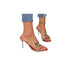 'Betony' Strapless Slip-On Stiletto Heels - Celes Fashion